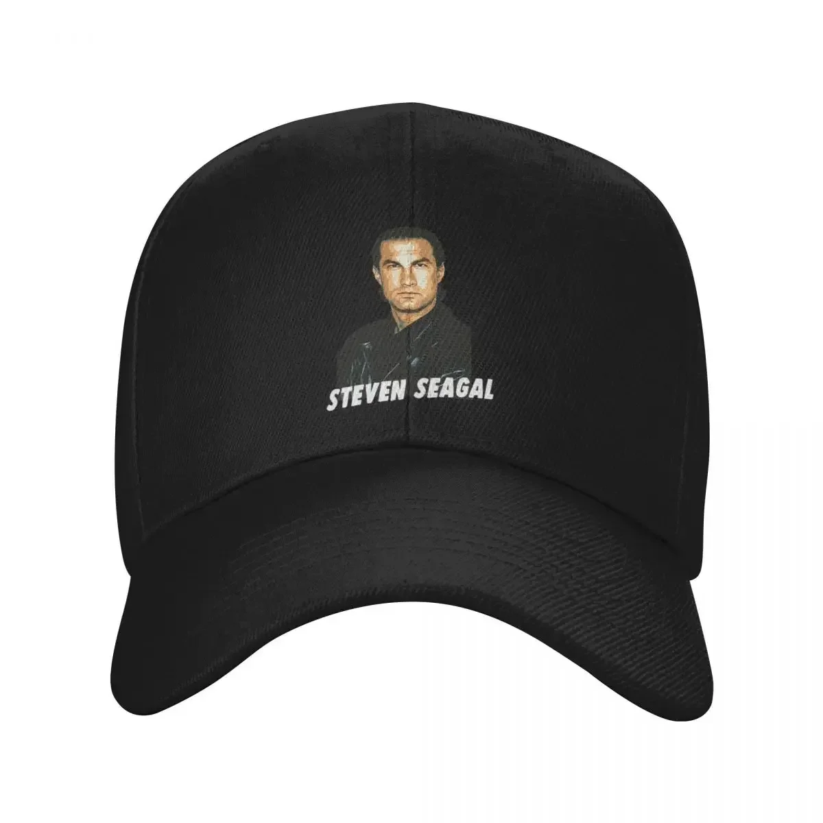 Steven Seagal Artwork Baseball Cap Snap Back Hat foam party Hat fun hats Hats Man Women's