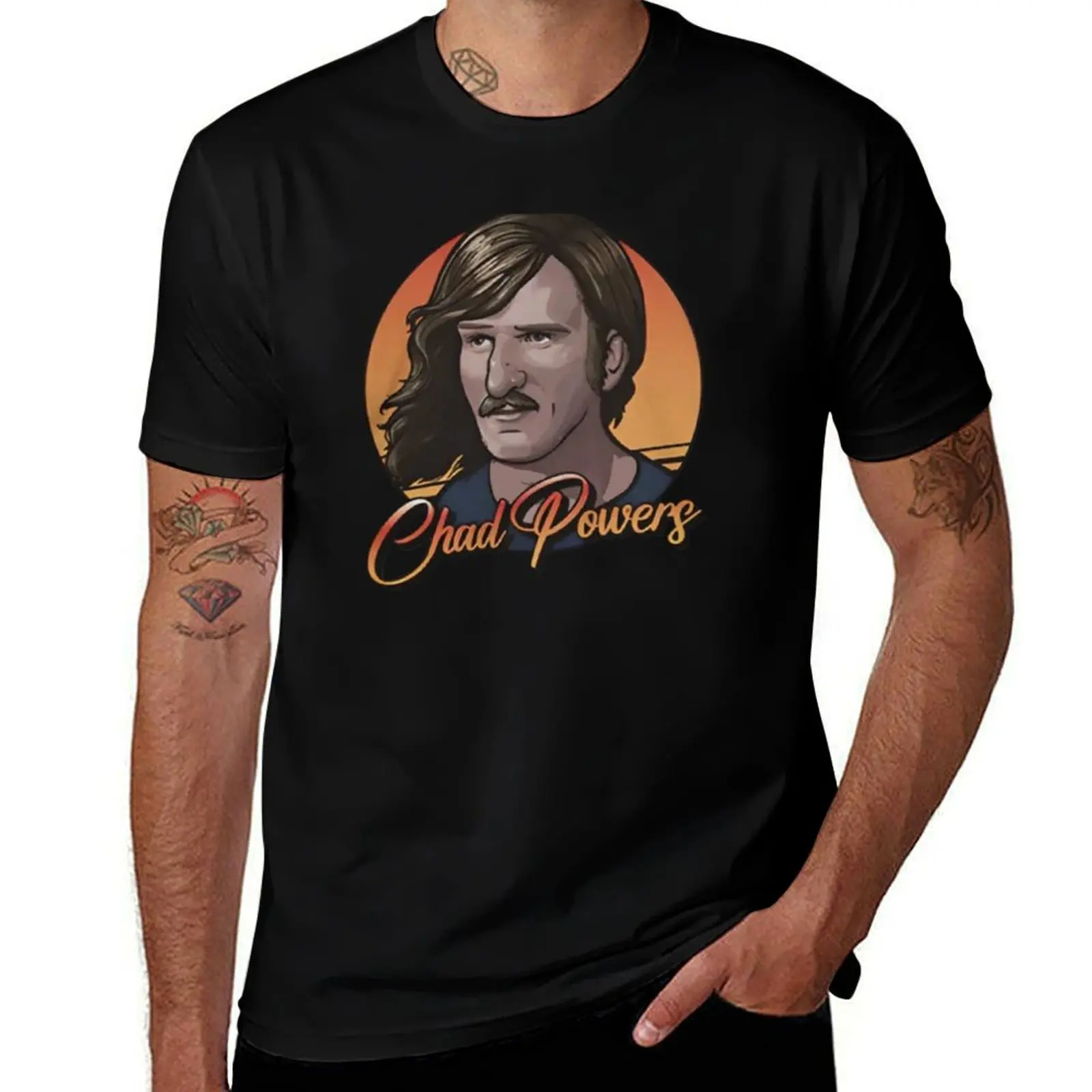 

Chad Powers Think Fast Run Fast T-Shirt mens graphic t shirts t shirt custom print T-Shirt
