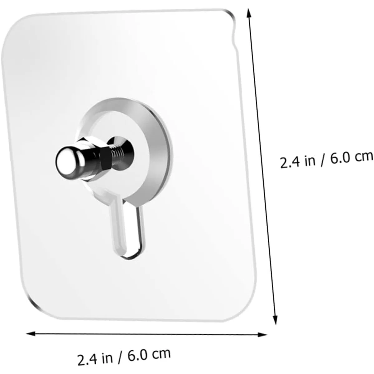 10 шт., клейкие крючки без дрели, наклейка на винт без следов для ванной комнаты, кухни, хранения, наклейки без винтов HY