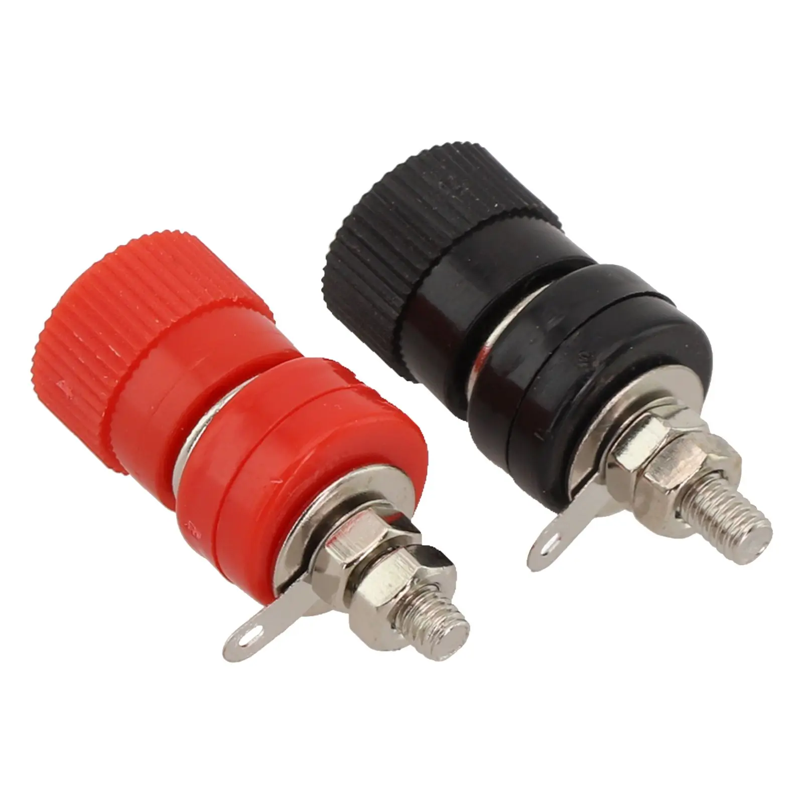 1Pair JS-999B Binding Post Terminal 4mm Battery Power Junction Connector Terminal For Testing Equipment Accessories