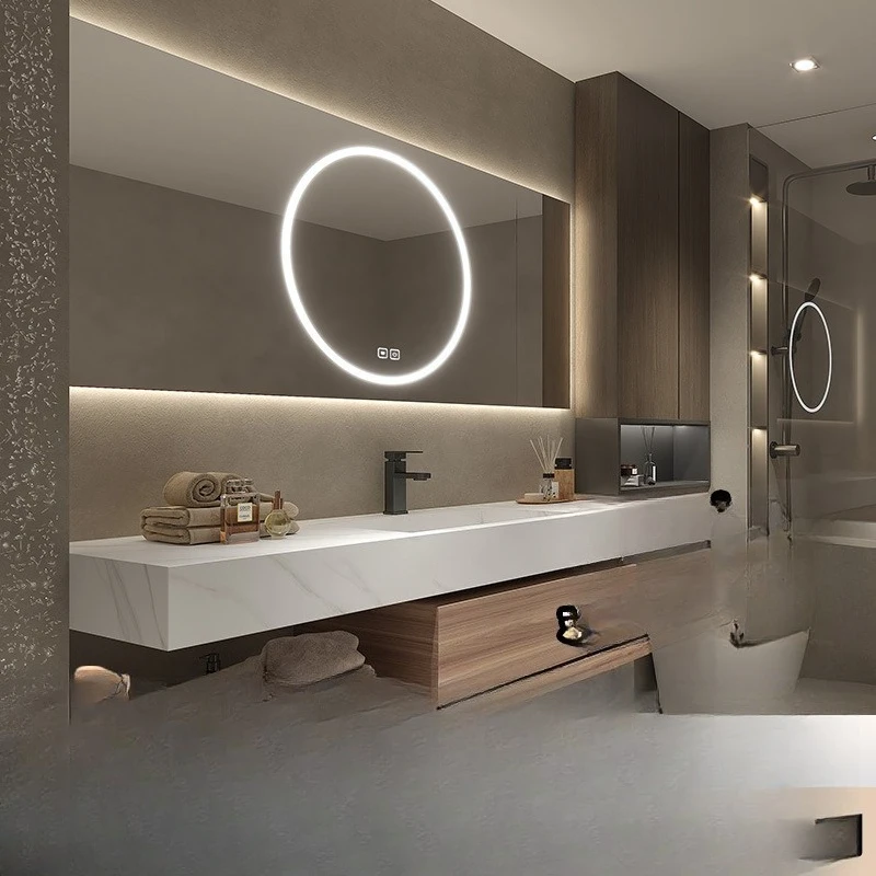 mobile da bagno, lavabo, WC, lavabo integrato, combinazione semplice