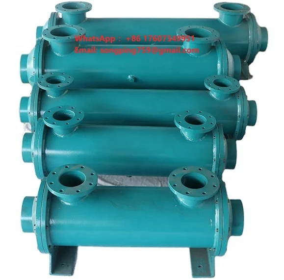 ISO9001 Fishing Boat diesel Engine Parts  K800 ~ 4000 Type Boat Marine Heat Exchanger