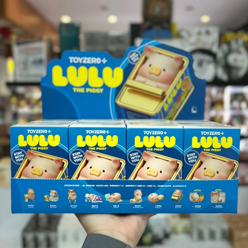 

52 игрушки консервированные Lulu Pig Classic Series универсальный стакан Lulu Pig слепая коробка ручной работы милый модный настольный орнамент детский подарок игрушки