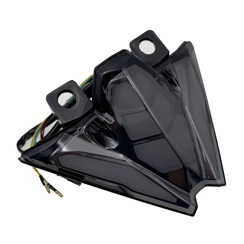 For KAWASAKI Ninja 500 / Z500 2024-2025 Motorcycle LED Integrated Blinker Taillight Tail Brake Turn Signals Light