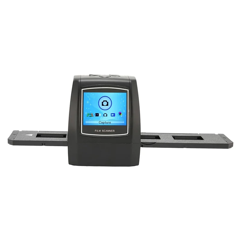 Practical-Digital Film&Slide Scanner, Converts 35Mm 135Mm Color Black White Negative Film Slide To Digital JPEG Into Card Durabl