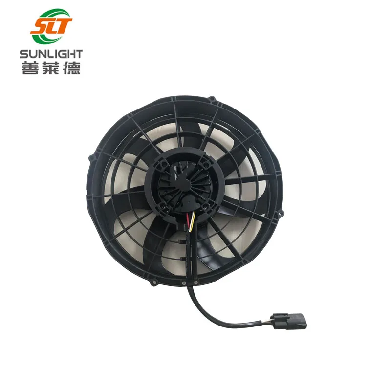 14In 350W Waterproof Brushless Commercial Bus 12v Dc Car Radiator Fan