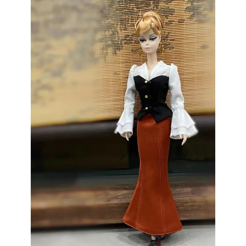 Nieuwe stijl Speelgoed accessoires cadeau mooie Handgemaakte kleding voor uw FR2 FR BB Meizi Xianxian Mengfan1/6 schaal poppen BBIKG655