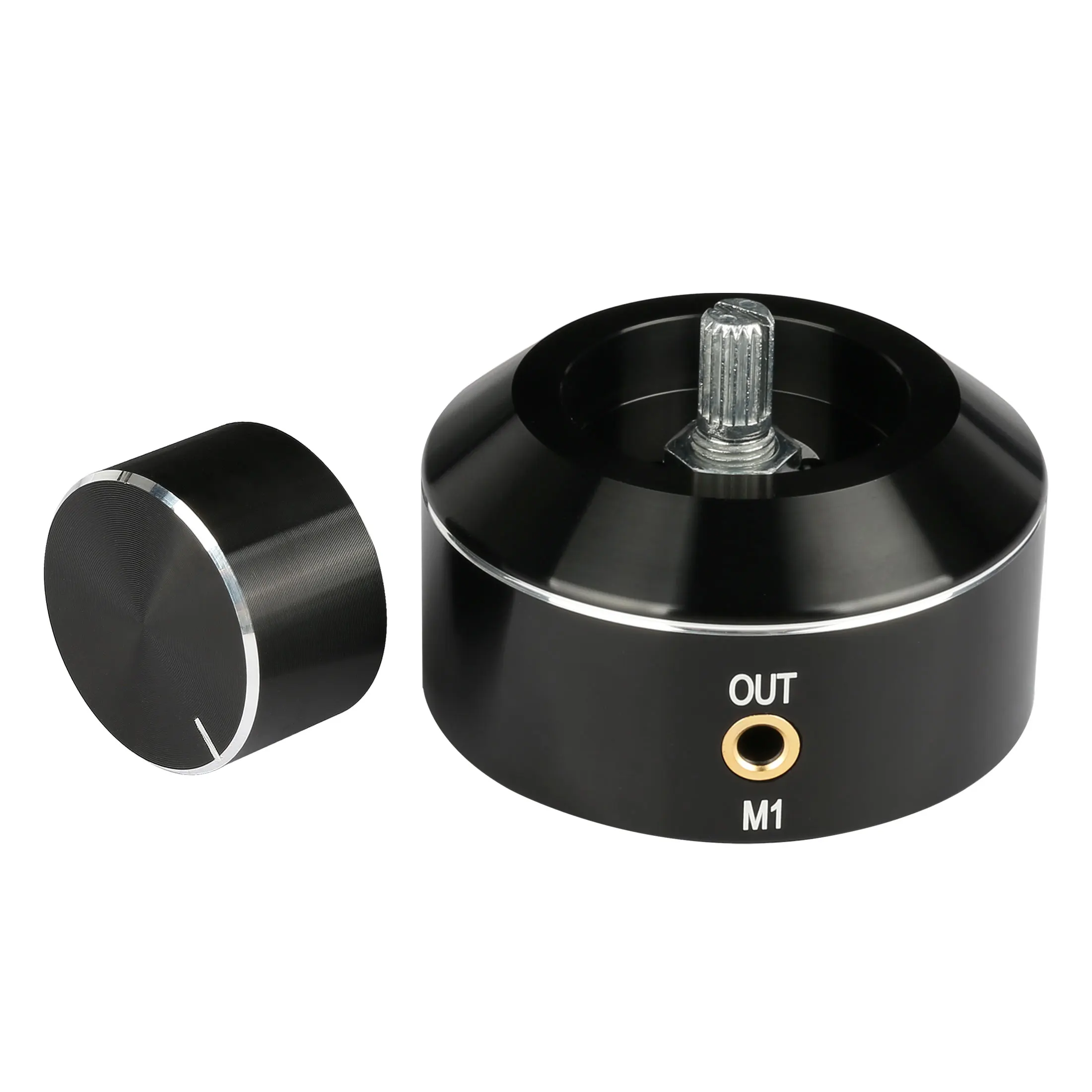 ตัวควบคุมเสียง M1ระดับเสียง FX ตัวควบคุมสายลำโพงที่ใช้งานอยู่เครื่องควบคุมเครื่องขยายเสียงการ์ดอะลูมินัมอัลลอยเทคโนโลยี CNC