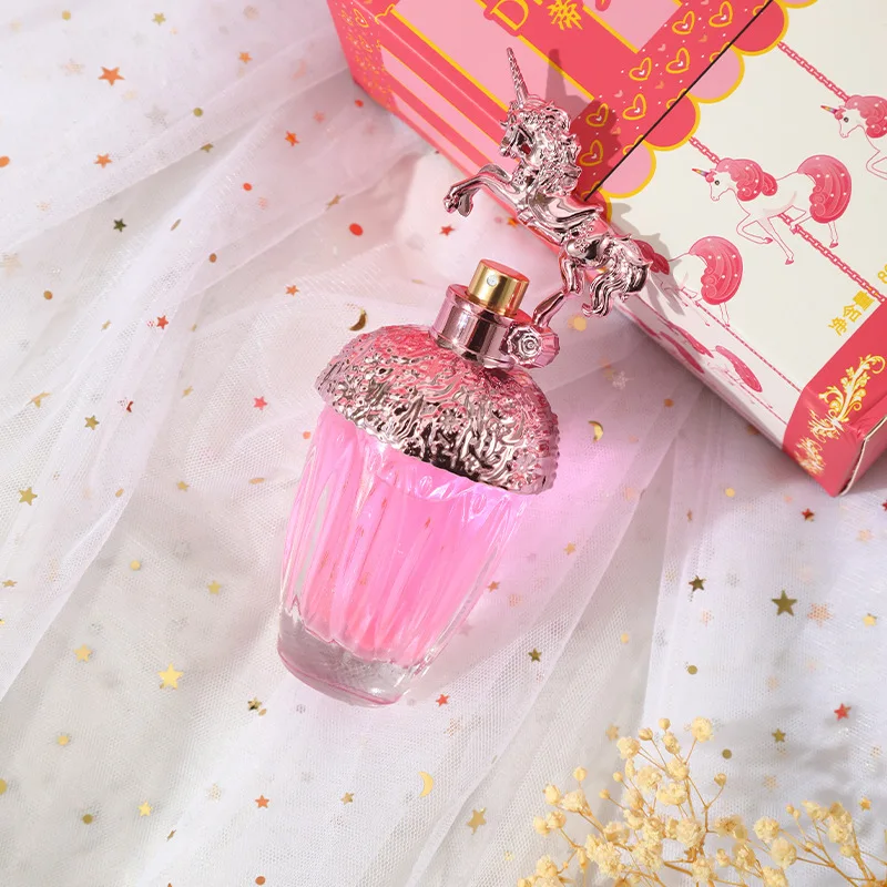 Różowy Perfumy Tianma dla Kobiet Świeży Naturalny Jednorożec Transgraniczny Hurtowy Zapach Rytm Świeży i Trwały