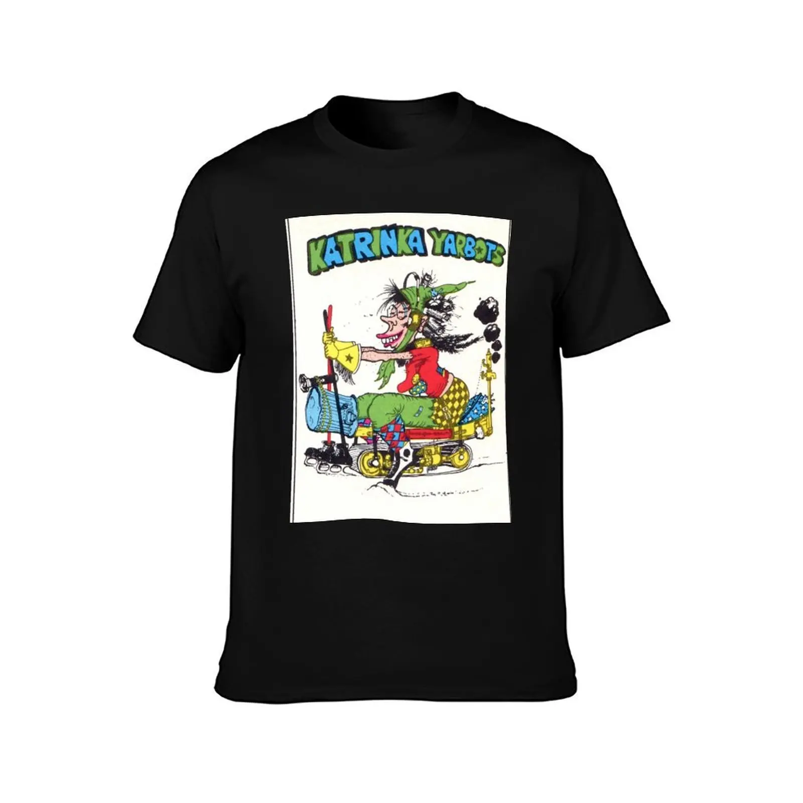 SNOW Sports Magazine Snowmobile 1971 Art Print Katrinka Yarbots T-Shirt g man t shirts for men T-Shirt