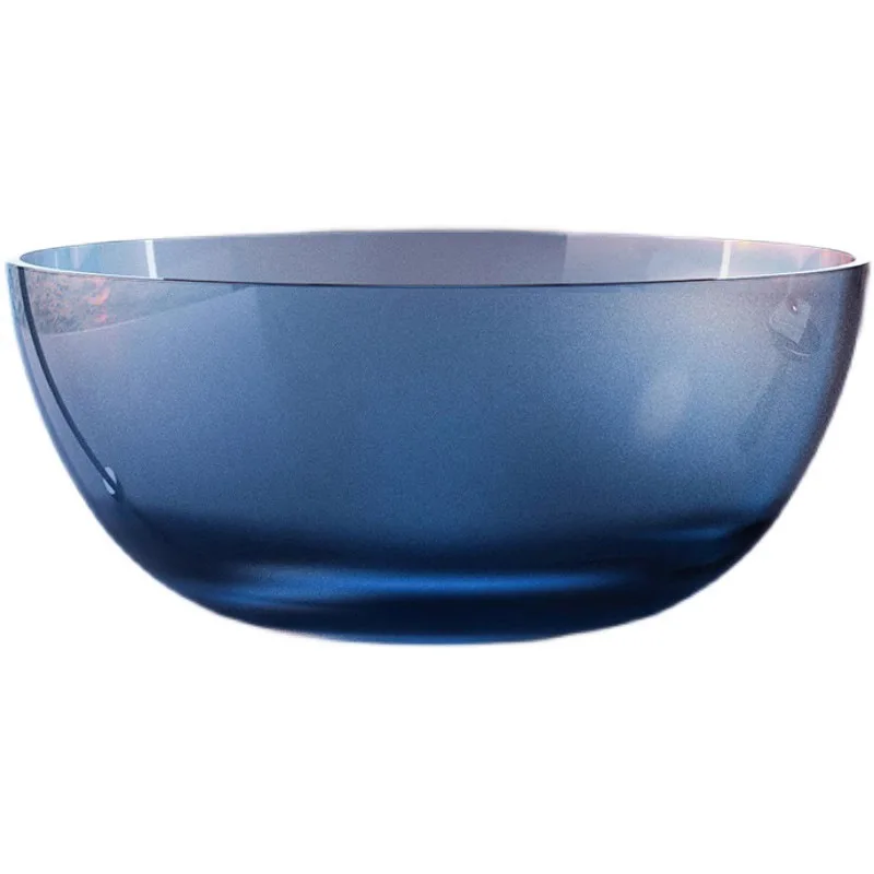 

Round transparent resin bathtub Independent Hotel B & B Color Crystal