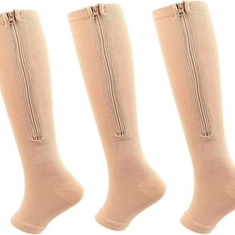 

Zipper socks for both men and women, compression socks