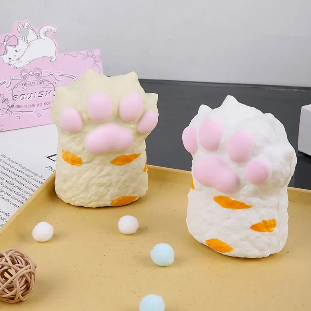

Новинка, замесающая кошачья лапа, мягкая игрушка ручной работы, кошачья лапа, игрушка-непоседа, силиконовая красочная игрушка-кошачья лапа, практичные шутки
