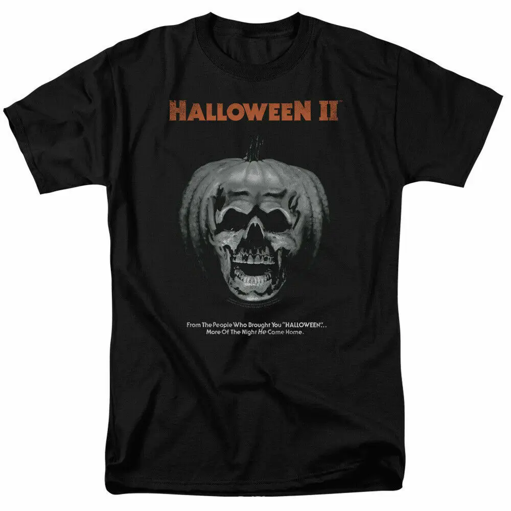 

Halloween 2 Pumpkin Poster T Shirt Licensed Horror Movie Classic Tee New Black