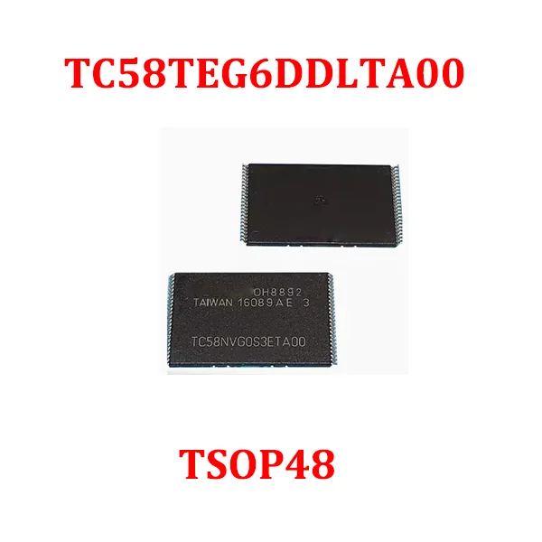 Free Shipping 1PCS/10PCS/50PCS/100PCS TC58TEG6DDLTA00 TSOP48 Brand New Original IC Chip