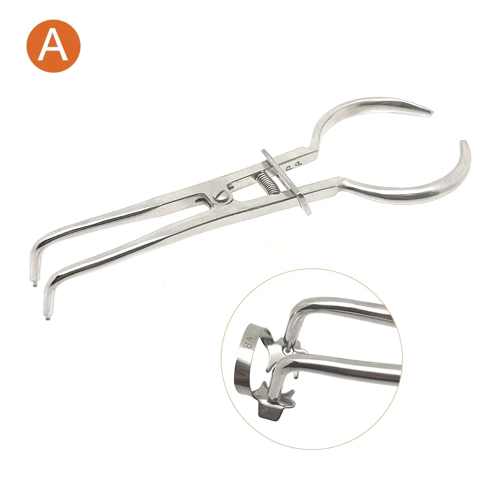 Stainless Steel Dental Separating Pliers for Rubber Dam Clamps, Matrix Systems, and Endodontic Restorative Procedures