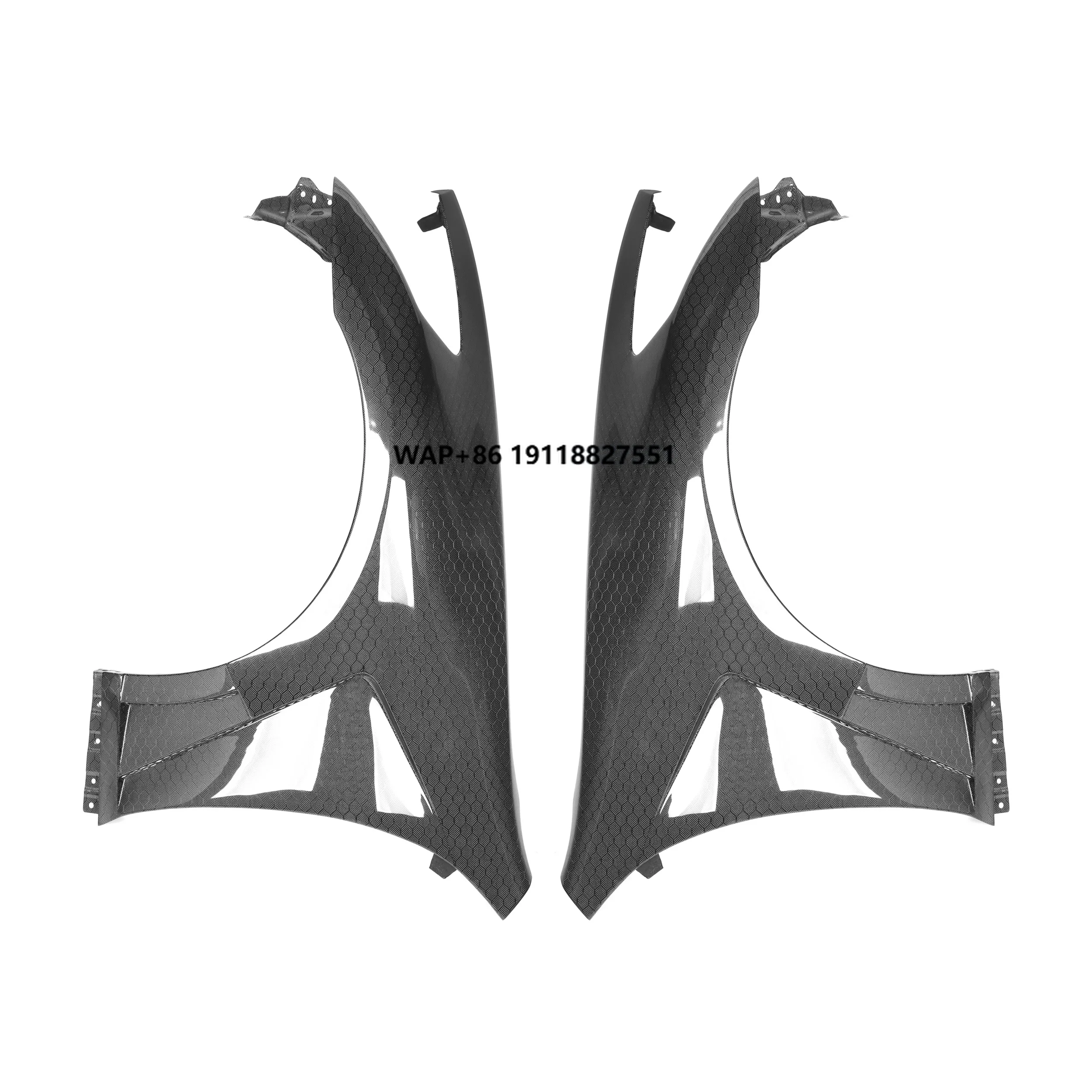 

Wet Carbon Fiber Open Hole Style Fender for G37 Four Doors