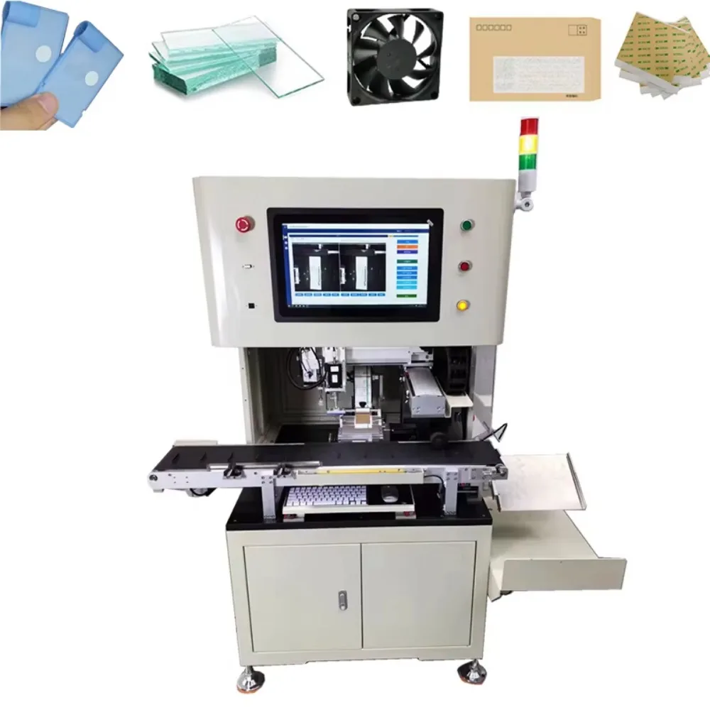 Visual Inspection and Labelling System+/-0.5mm High Accuracy Label Machine With Video