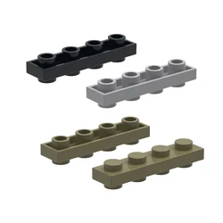 MOC 10PCS 11001w Special Plates Board 1x4 Both Sides Dots Building Blocks Kit 3710 Special Bricks Particle Toys Children Gifts