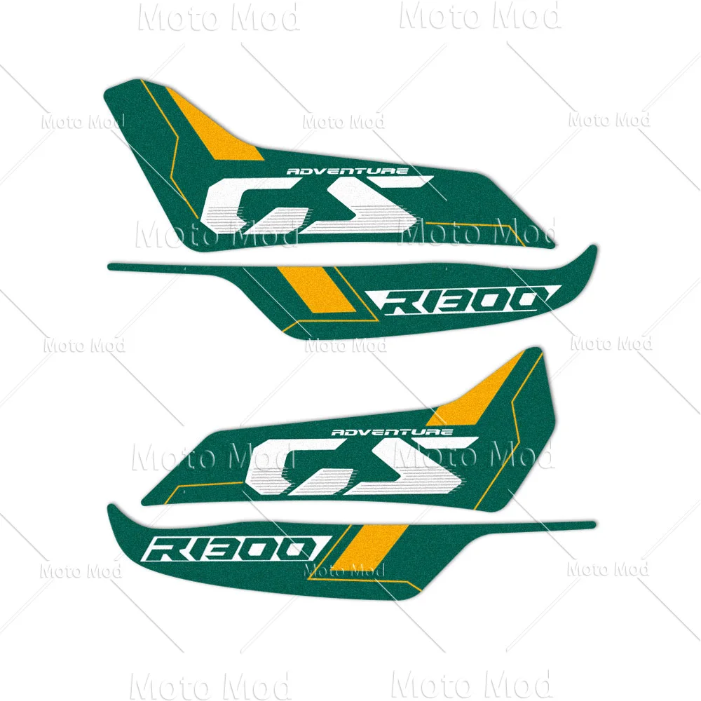 Motorcycle HandGuard Stickers Hand Guard Decals Waterproof Triple Black For R1300GS R 1300GS Adventure ADV