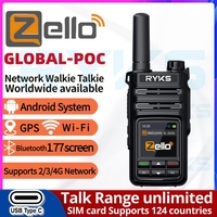 Zello Walkie Talkie 4G long-range walkie-talkie Type-C Charger 3000Mah With Bluetooth WIFI