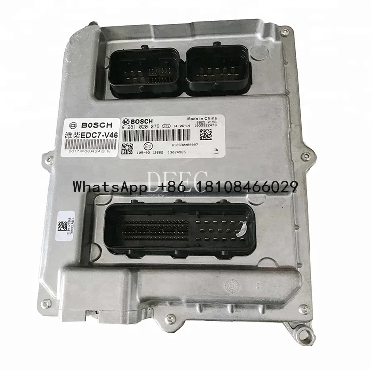 

Auto Diesel Engine Parts ECU 0281020075 612630080007 Electronic Control Unit Module Computer Motor ECM For Weichai Car Truck