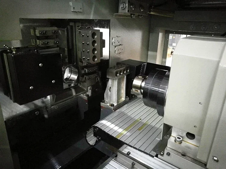 Good strength base linear guide milling cutter ultra-high rigidity two-axis numerical control machine tool numerical contr