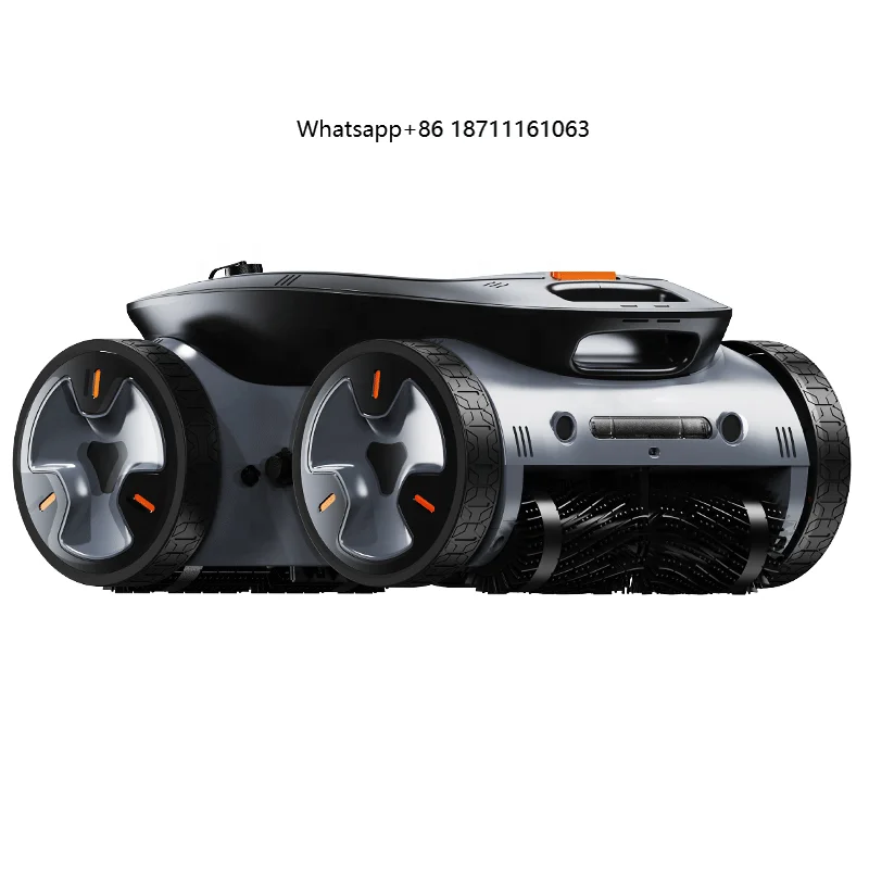 New Feature Professional Automatic Pool Cleaning Intelligent Robot with Remote Control, Customizable Color Pool Cleaning Device