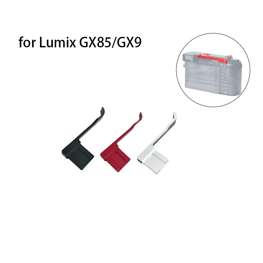 

Metal Thumb Up Grip Camera Hot Shoe Cover for Lumix GX85/GX9 Protector Thumb Rest Support Holder Accessories Hot Shoe Decoration
