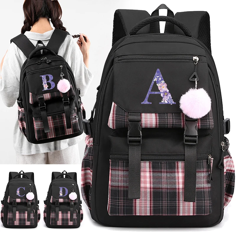 zaino-con-26-lettere-dell'alfabeto-inglese-stampate-borsa-cartoon-per-bambini-e-adolescenti-zaino-impermeabile-per-scuola-borsa-per-studenti-ragazzi-e-ragazze