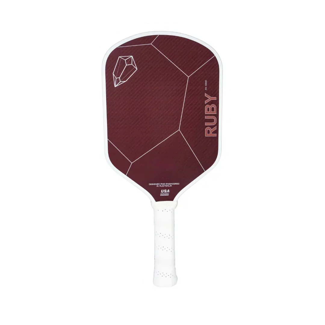 Pickleball Paddle SixZero RUBY,Pickleball Paddle Red Kevlar,Pickleball Paddle Honeycomb Core,Professional Pickleball Racket