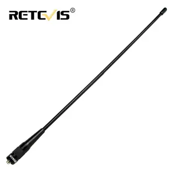 Retevis RHD-771 듀얼 밴드 게인 안테나 SMA-F, 유연한 밴드 워키토키, 켄우드용 소프트 게인, H777 켄우드 9030