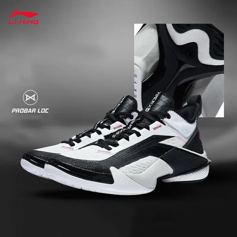 LI-NING Power X Heren Basketbalschoenen Voering Professionele Kussen Sportschoenen ABAU017 ABAT089