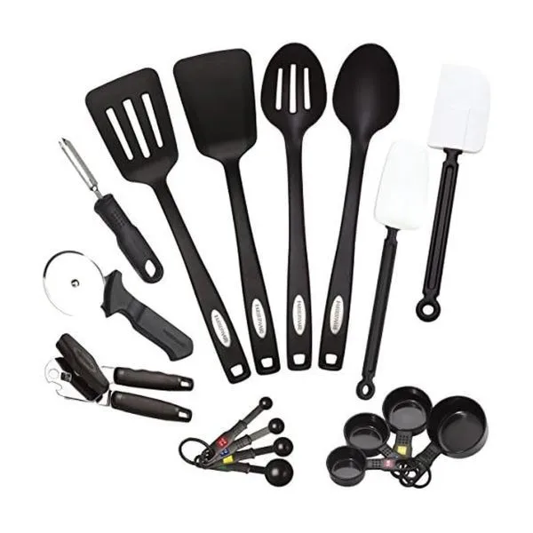 

Farberware Classic 17-Piece Kitchen Tool & Gadget Set, Heat Resistant