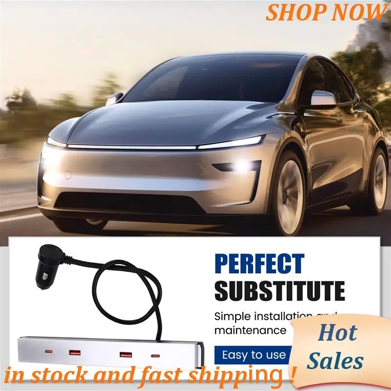 

ABVB-For Tesla New Model Y Launch Juniper For 2025 Model 3 Highland For Cigarette Lighter Splitter