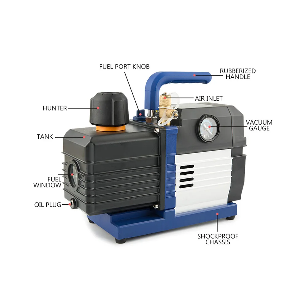 

1L Air Ultimate Vacuum Pump 220V Air Compressor LCD Separator Laminating Machine no oil HVAC Refrigeration Repair Tools