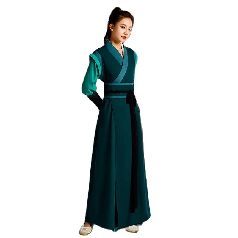 Ancient Hanfu Dress Tang Dynasty Costumes Chinese Folk Dance Clothes Classical Swordsman Clothing TV Film Cosplay Stage Wear