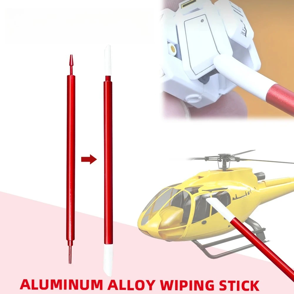 Borrador de línea de Panel de aleación de aluminio, palo de limpieza, herramientas de limpieza para montaje, herramientas de construcción de modelos, accesorios DIY