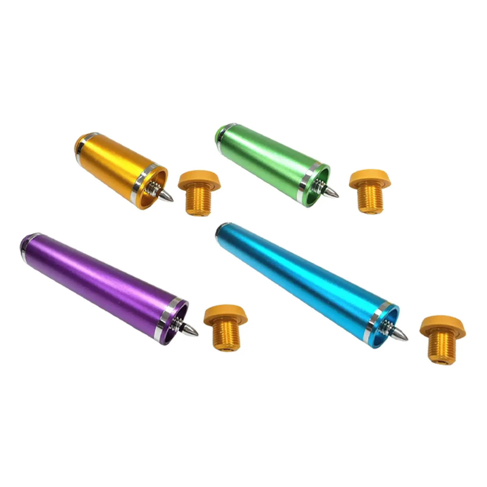 

Pool Cue Extender Compact Aluminum Alloy Equipment Billiard Cue