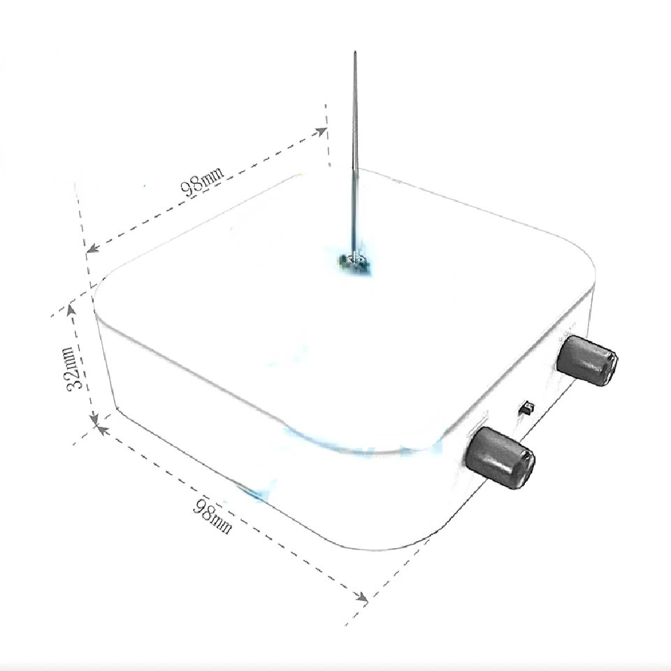 Bluetooth-compatível bobina de tesla musical relâmpago artificial abs capa protetora palma bobina de tesla tensão pulso arco gerador