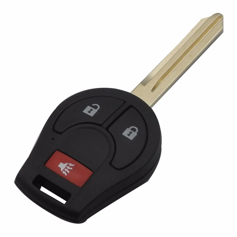 

Новый чехол-флип для смарт-ключа автомобиля Jingyuqin, 10 шт./лот, для Nissan Cube, Micra, Qashqai, Juke