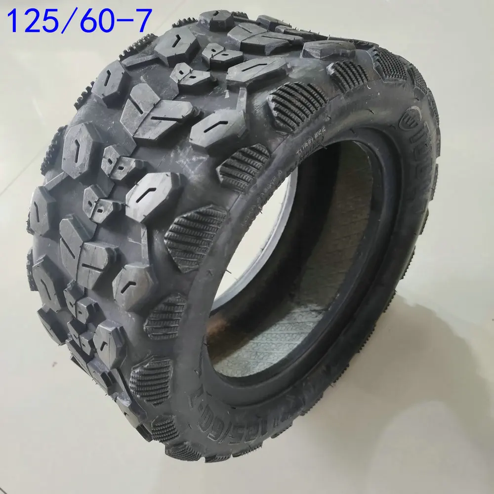 Electric Buggy Off Road Tire 125/60-7 MOPED UTV Buggy Tubeless Tyre 13x5.00-7 ATV GO CART DIY PART