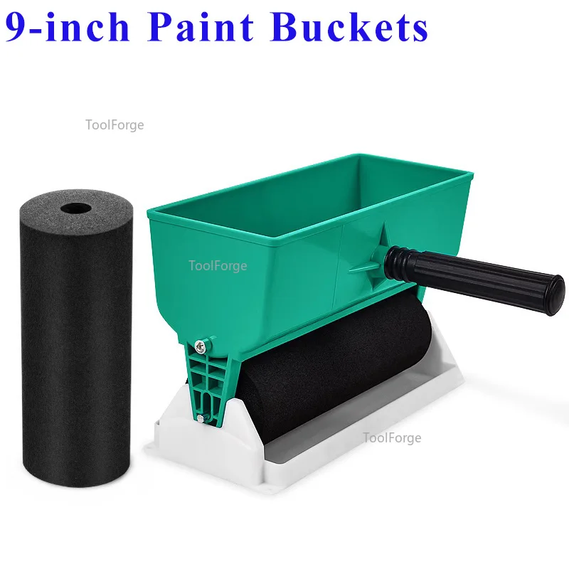 9 Inch Paint Buckets Portable Handheld Glue Applicator Roller Manual Gluer for Woodworking Painting Tool