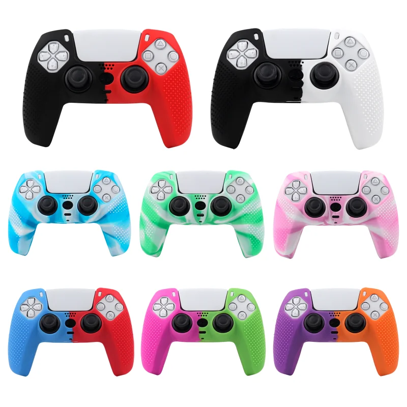 Antislip Soft Silicone Protective Joystick Cover for PS5 Controller Case Skin Gamepad Covers Video Game Accessories For PS5 Skin