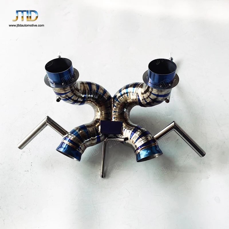 

Выхлопная система JTLD Performance, титановые прямые трубы, Catback для McLaren 600LT без глушителя Valvetronic