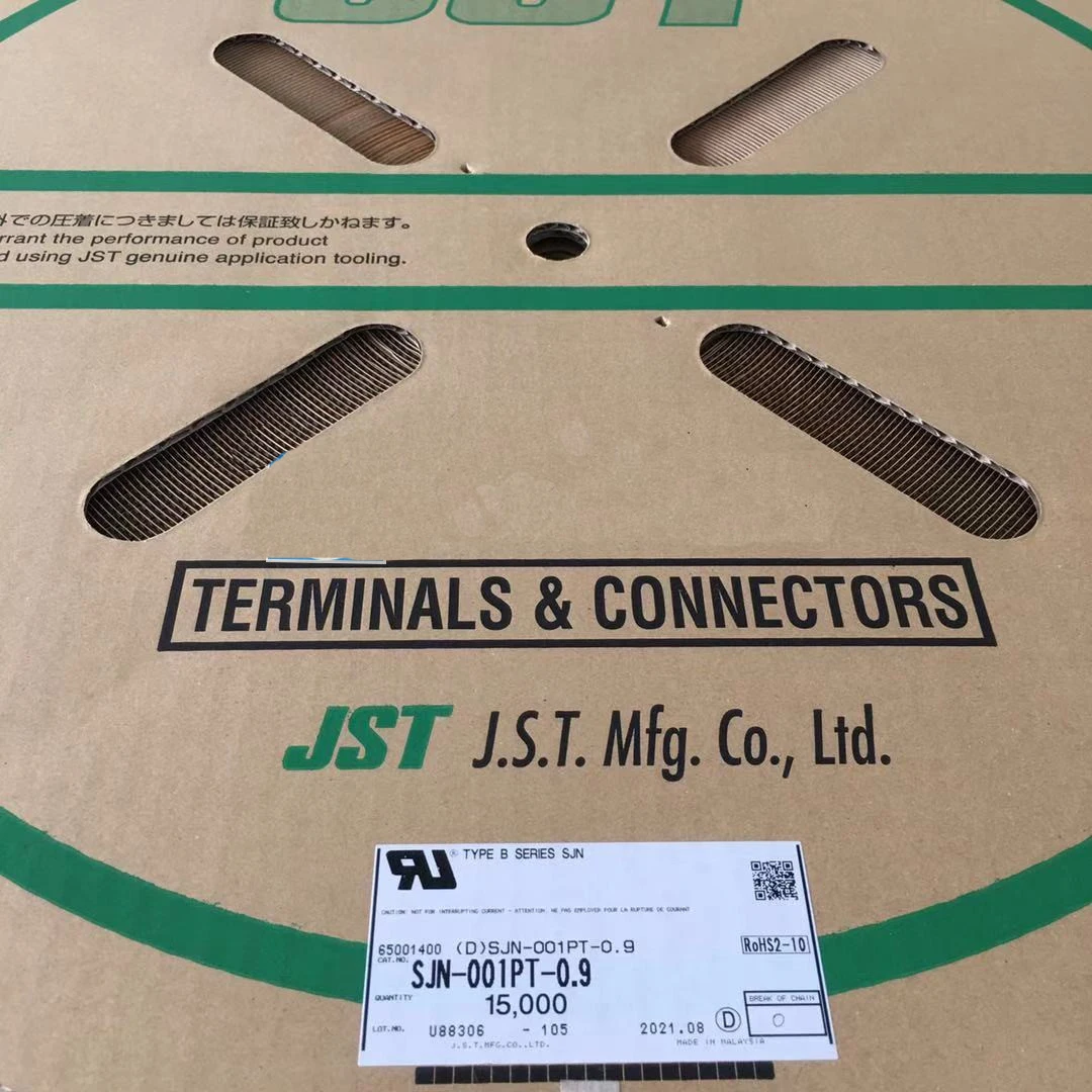 JST 커넥터 터미널 SJN-001PT-0.9 SJN-002PT-0.9, 28 ~ 24AWG 와이어, 2mm 피치 보드 인 크림프 스타일 SJ에 사용, 신제품 부품