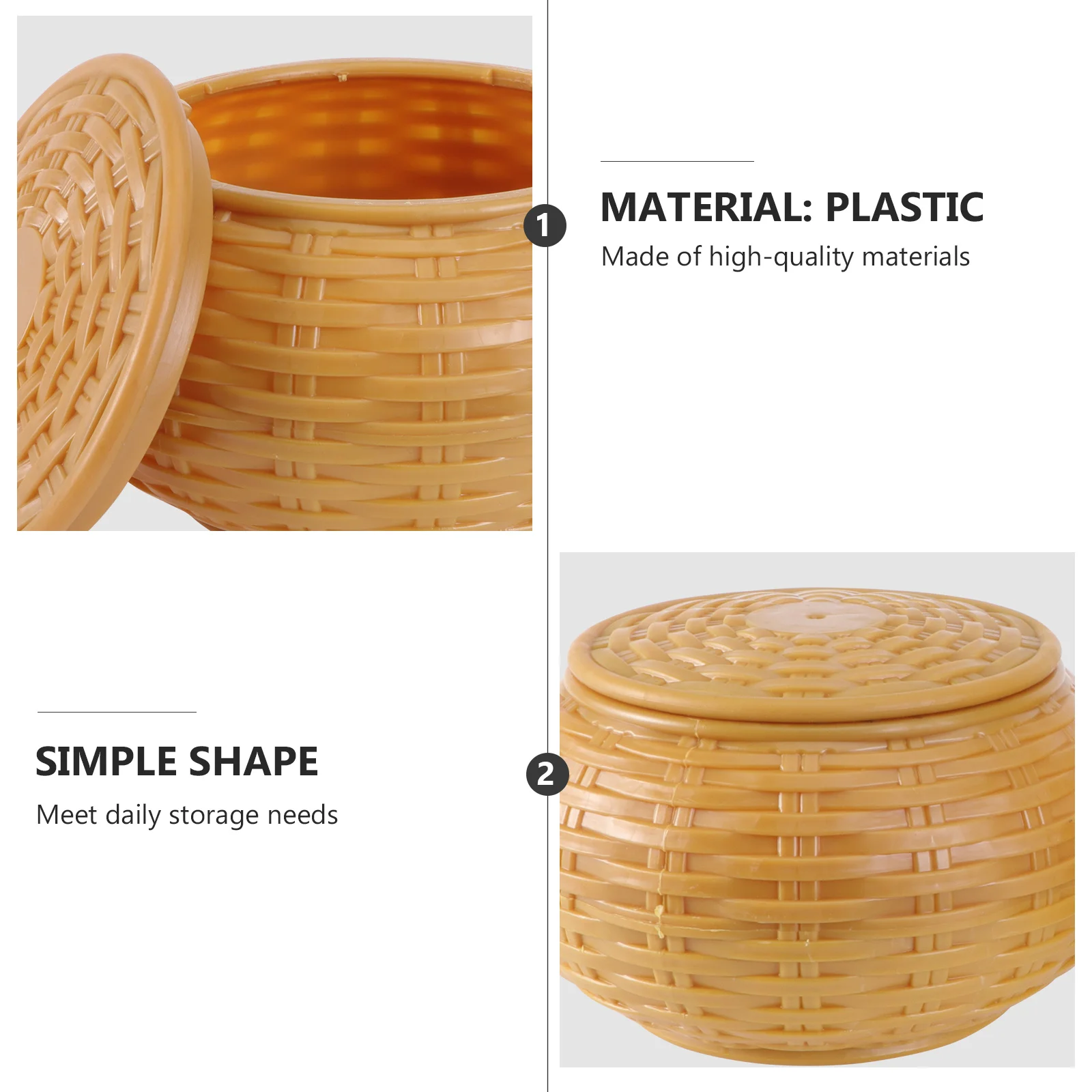 

2Pcs Wooden Go Chess Game Set Eco Friendly Handcrafted Storage Case for Stones Candy Dry Fruit Play Chess Box Wood Jar