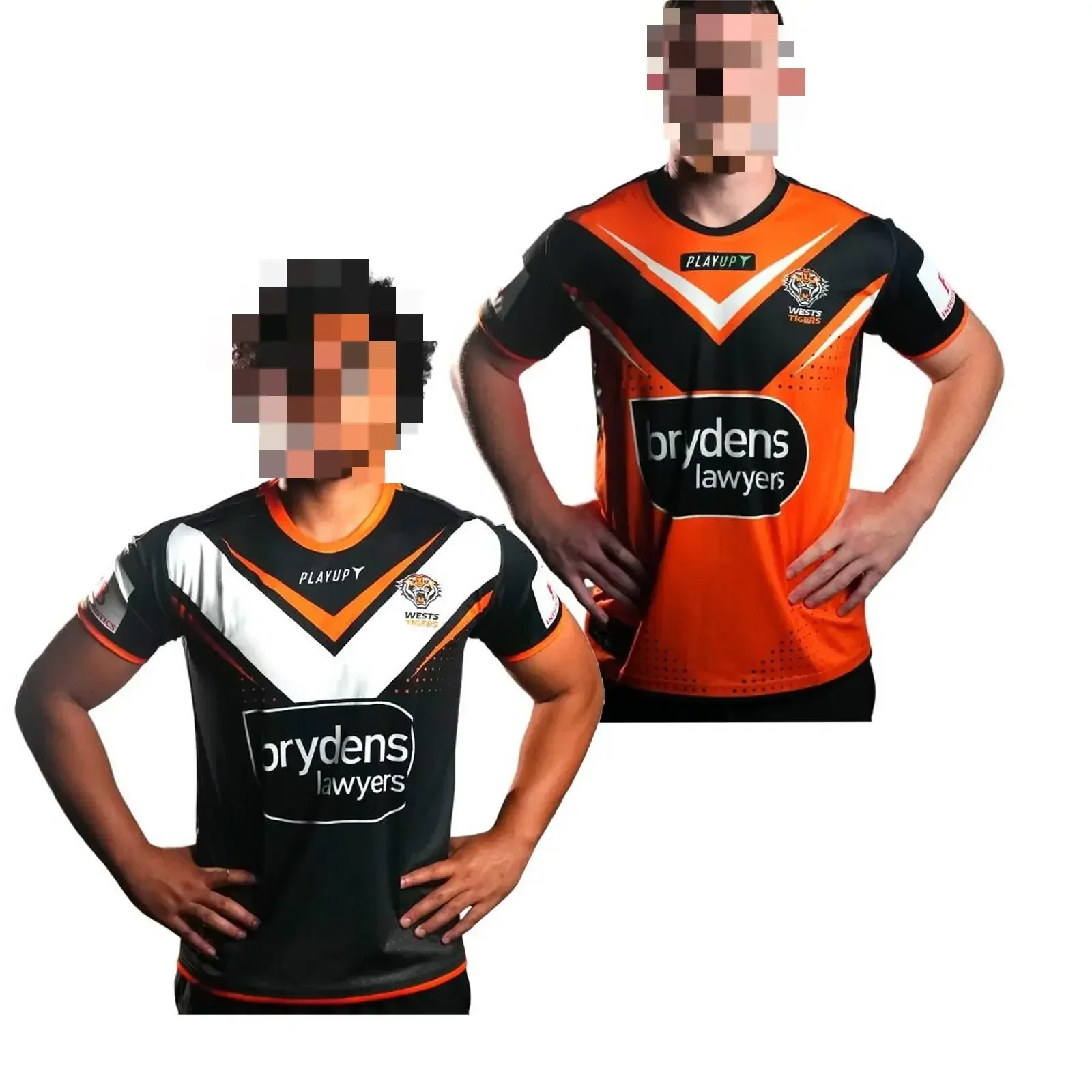 2023  Wests Tigers Mens Replica Home/Away Rugby Jersey Customize