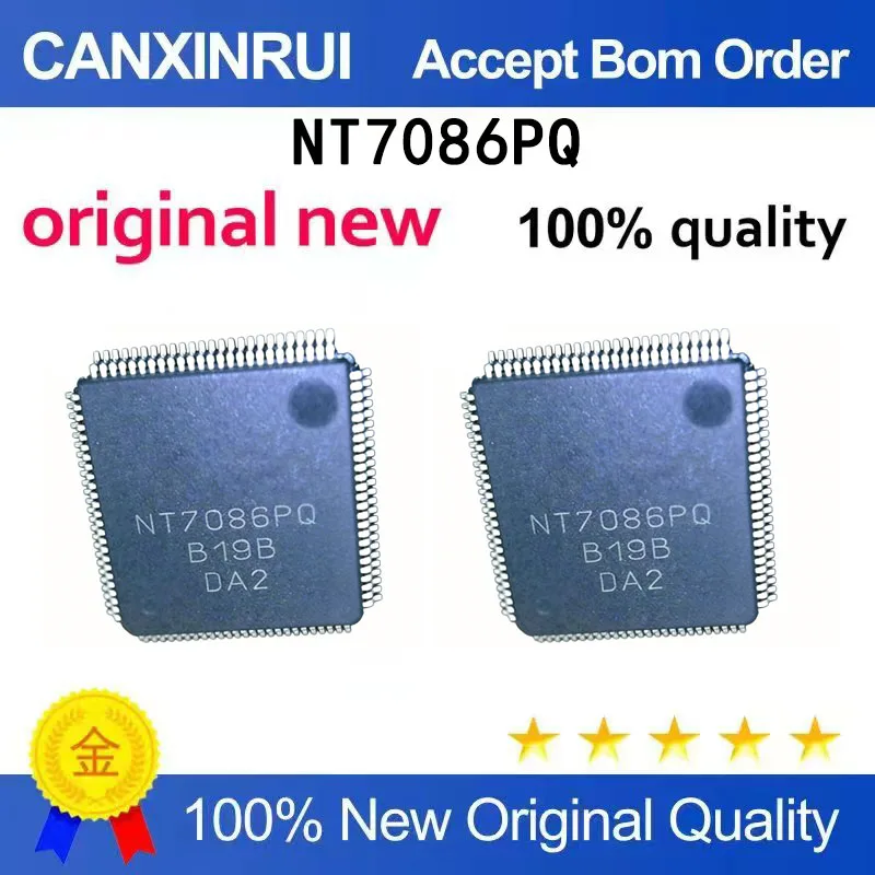 (5pcs-100pcs）New original NT7086PQ QFP100 package NEOTEC LED LCD driver chip in stock