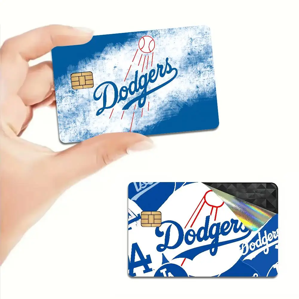 Los Angeles D-Dodgers Game Anime Sticker Film Skin Cover Case for Small Large No Chip Debit Credit Card Front Side